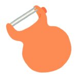 Clip art of peeler