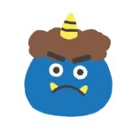 青鬼の無料イラスト