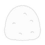 塩むすびの無料イラスト