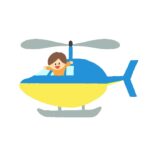 clip art of man on helicopter-illpop.com