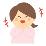 clip art of woman clapping her hands and laughing