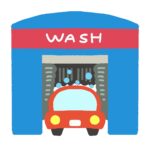 洗車機の無料イラスト