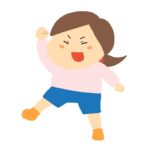 clip art of happy girl