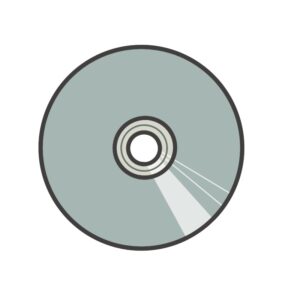 CDやDVDの無料イラスト