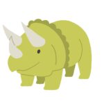 clip art of triceratops the dinosaur-illpop.com