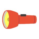 clip art of flashlight