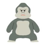 clip art of cute gorilla-illpop.com