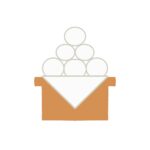 お月見団子の無料イラスト