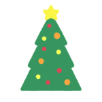 clip art of simple christmas tree