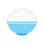 白ご飯の無料イラスト
