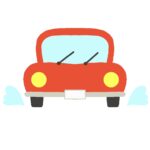 clip art of car running with splashing water-illpop.com