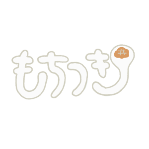 餅つきの文字の無料イラスト