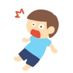 驚く男性のイラスト