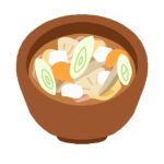 豚汁の無料イラスト