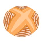 パン・ド・カンパーニュの無料イラスト素材