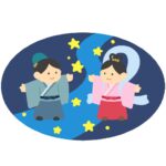 織姫と彦星の無料イラスト素材