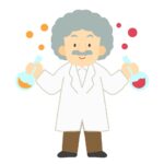 博士のキャラクターの無料イラスト素材