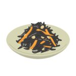 ひじきの煮物の無料イラスト素材