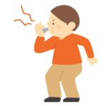 笛を吹く男性の無料イラスト素材