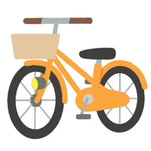 自転車の無料イラスト素材