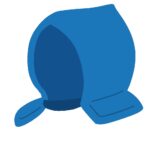 防災頭巾の無料イラスト素材