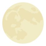 月の無料イラスト素材