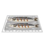 アルミホイルの上で焼くサンマの塩焼きの無料イラスト素材（秋刀魚・和食・調理イラスト）