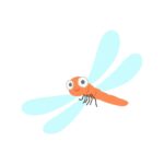 赤とんぼの無料イラスト素材(秋・昆虫・自然)