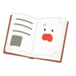 clip art of character of torn book(book/damage/story)
