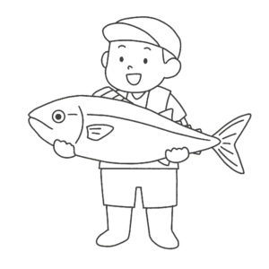 clip art(fishing/outdoor/monochrome) free