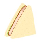 free curry-cutlet sandwich clip art(cooking/bread/lunch)