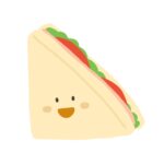 clip art of sandwich character(cooking/food/cute)