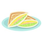 free hot sandwich clip art(cooking/bread/lunch)