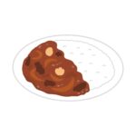 ハヤシライスの無料イラスト素材(料理・洋食・ご飯)