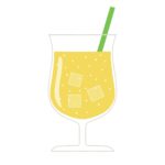 clip art of lemon squash(drink/juice/summer)