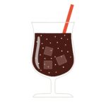 コーラの無料イラスト素材(飲み物・ジュース・炭酸)