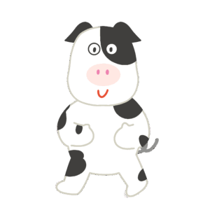 clip art of cow(animal/Cute/Character)
