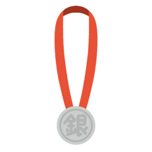 clip art of silver medal of various design-illpop.com