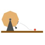 抽選機（ガラガラポン）の無料イラスト素材