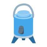 ウォータージャグ（スポーツドリンクサーバー）の無料イラスト素材