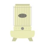 石油ストーブの無料イラスト素材