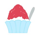 clip art of strawberry flavor shaved ice-illpop.com
