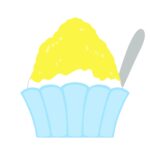 clip art of lemon-flavored shaved ice-illpop.com