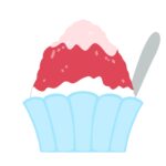 clip art of strawberry milk shaved ice-illpop.com