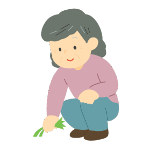 clip art of granny weeding-illpop.com