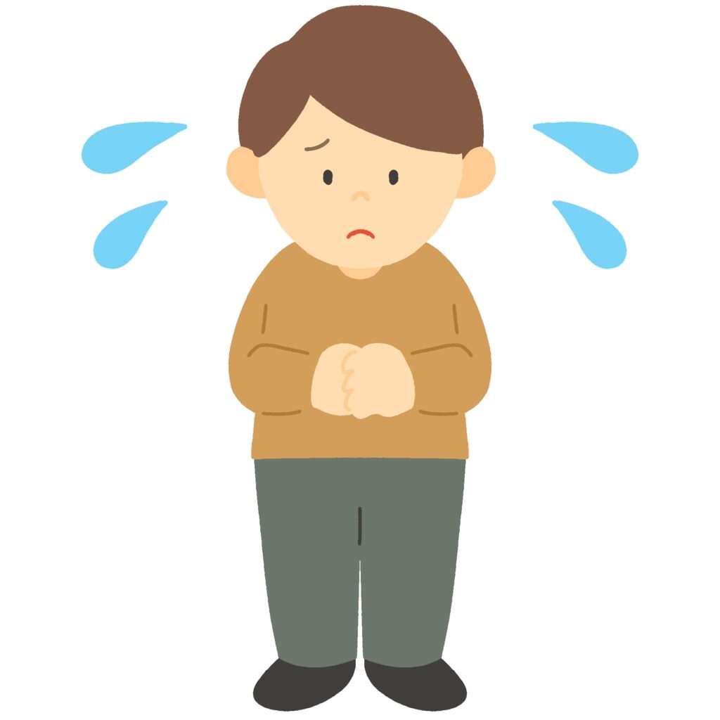 clip art of man with troubled face-illpop.com