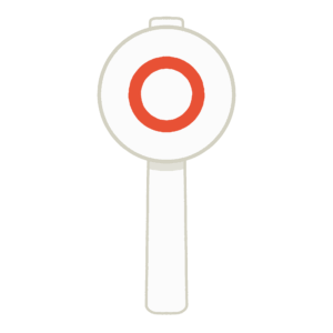 clip art of ping-pong buzzer(maru)