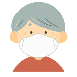 clip art of old man wearing mask-illpop.com