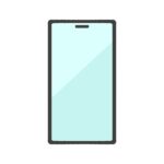 スマートフォンの無料イラスト素材