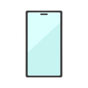 スマートフォンの無料イラスト素材